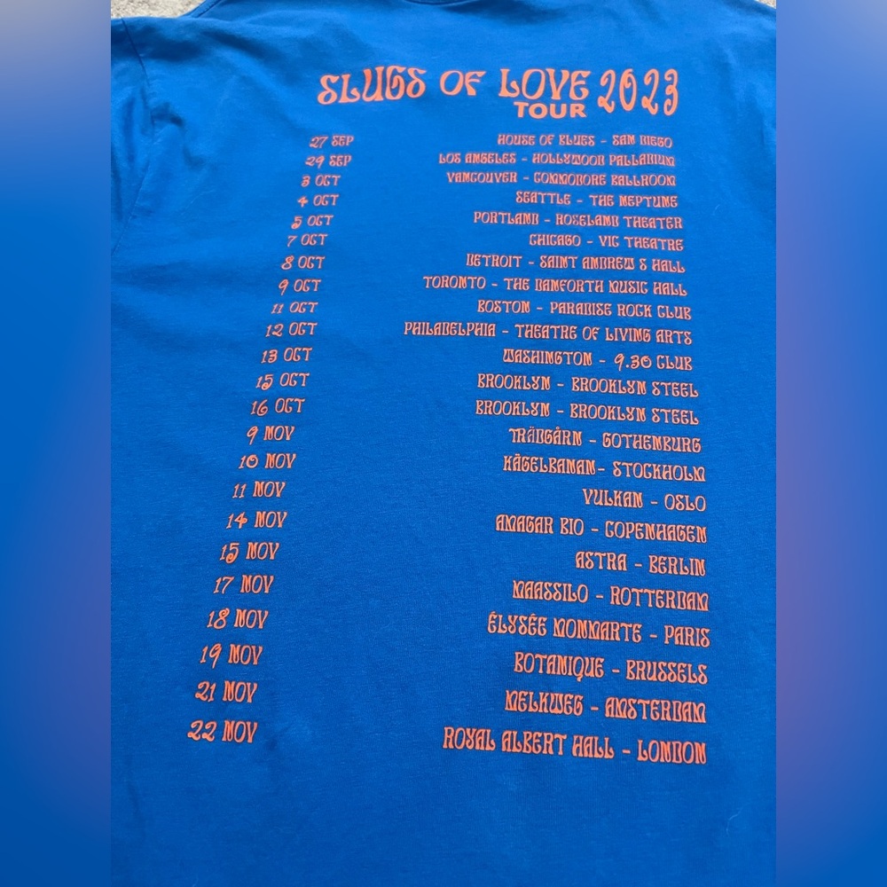 Little Dragon Slugs Of Love Official Tour T-Shirt View 6
